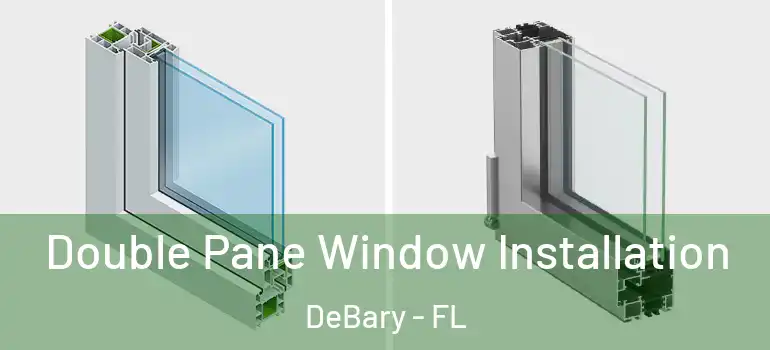 Double Pane Window Installation DeBary - FL